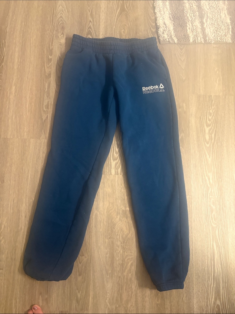 Reebok Kids Dark Navy Fleece Joggers